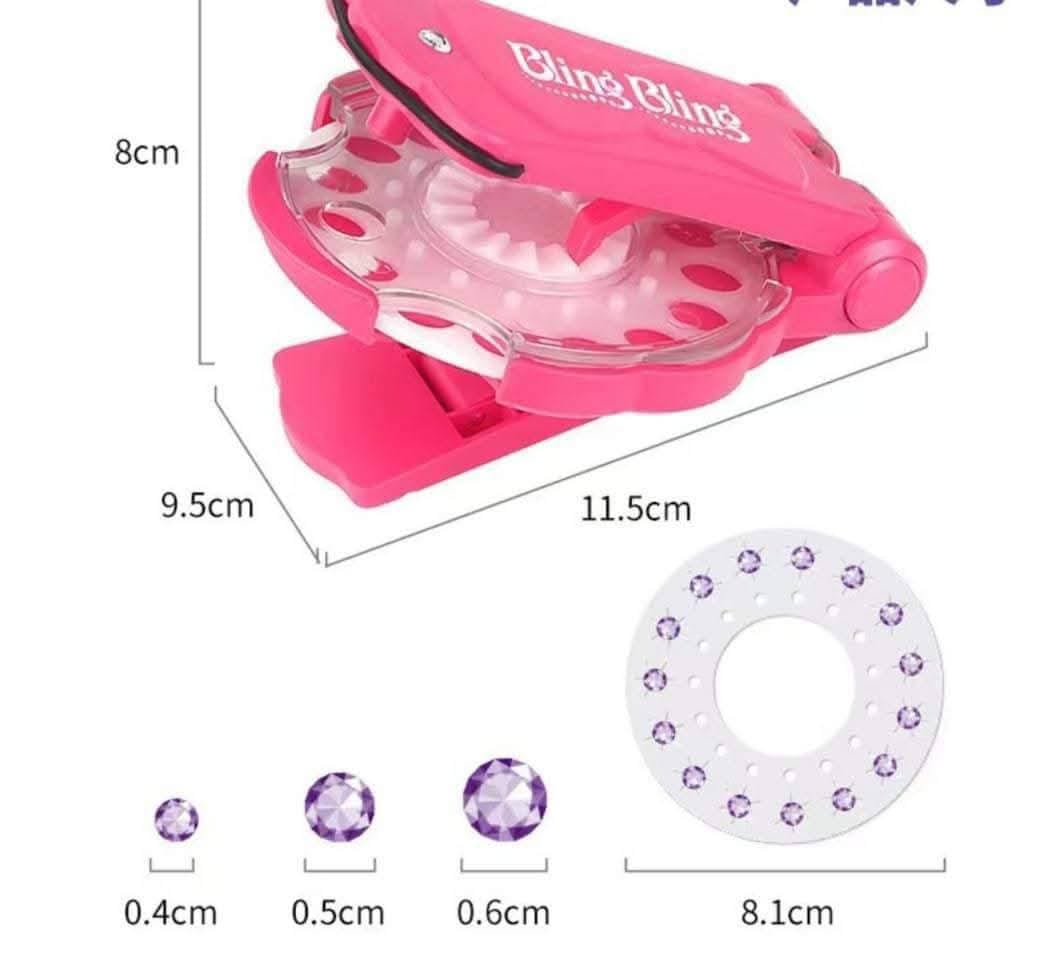 Set Bling Bling, 240buc diamante, aplica strasuri par, haine