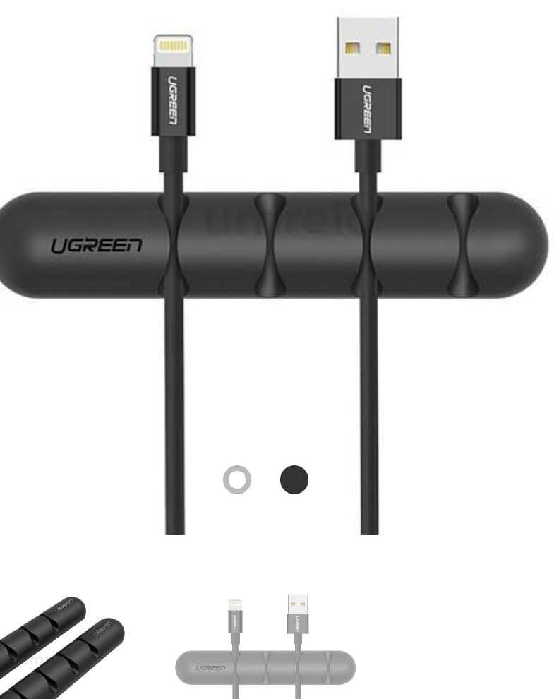 Set de4buc Organizator Cabluri, Silicon