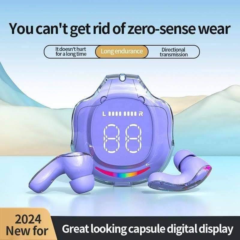 TWS Căști Bluetooth 5.3 Căști fără fir, căști stereo