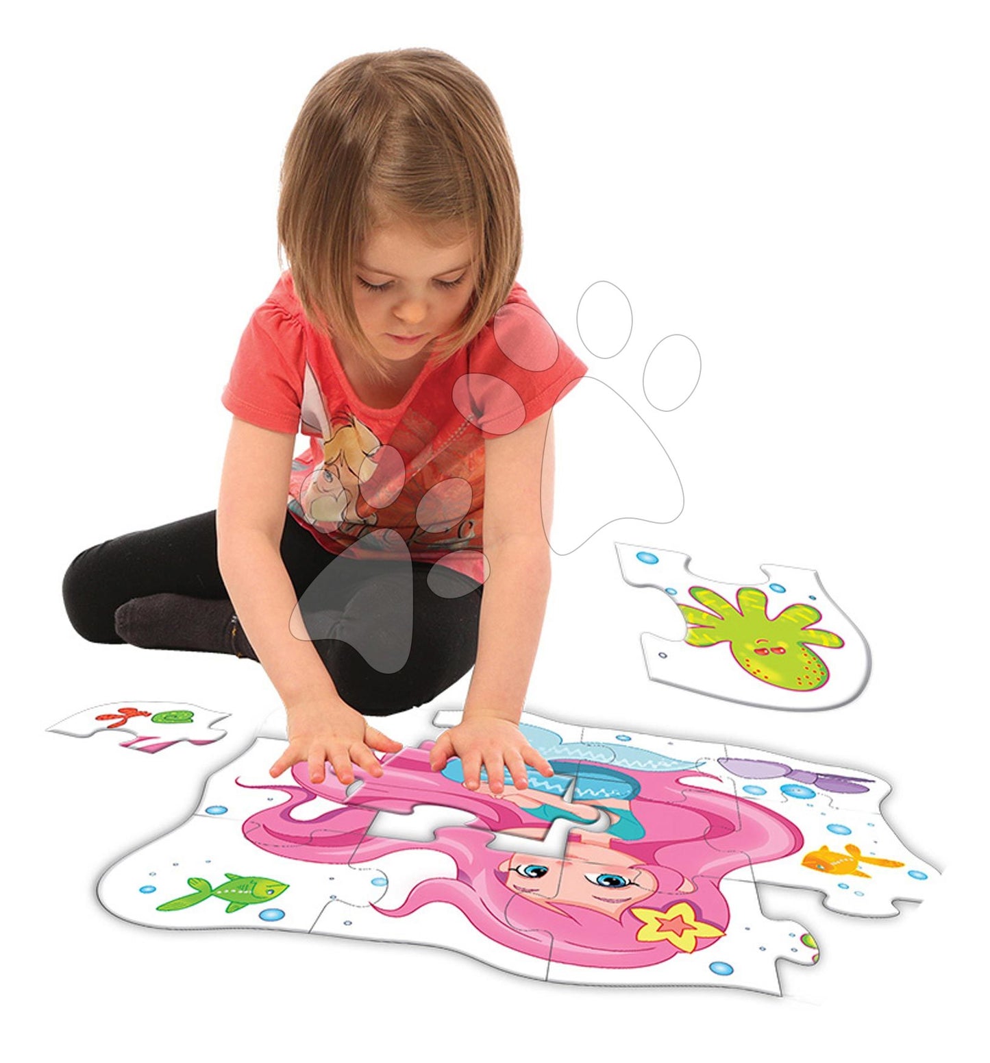 Maxi Puzzle de 12buc Sirene