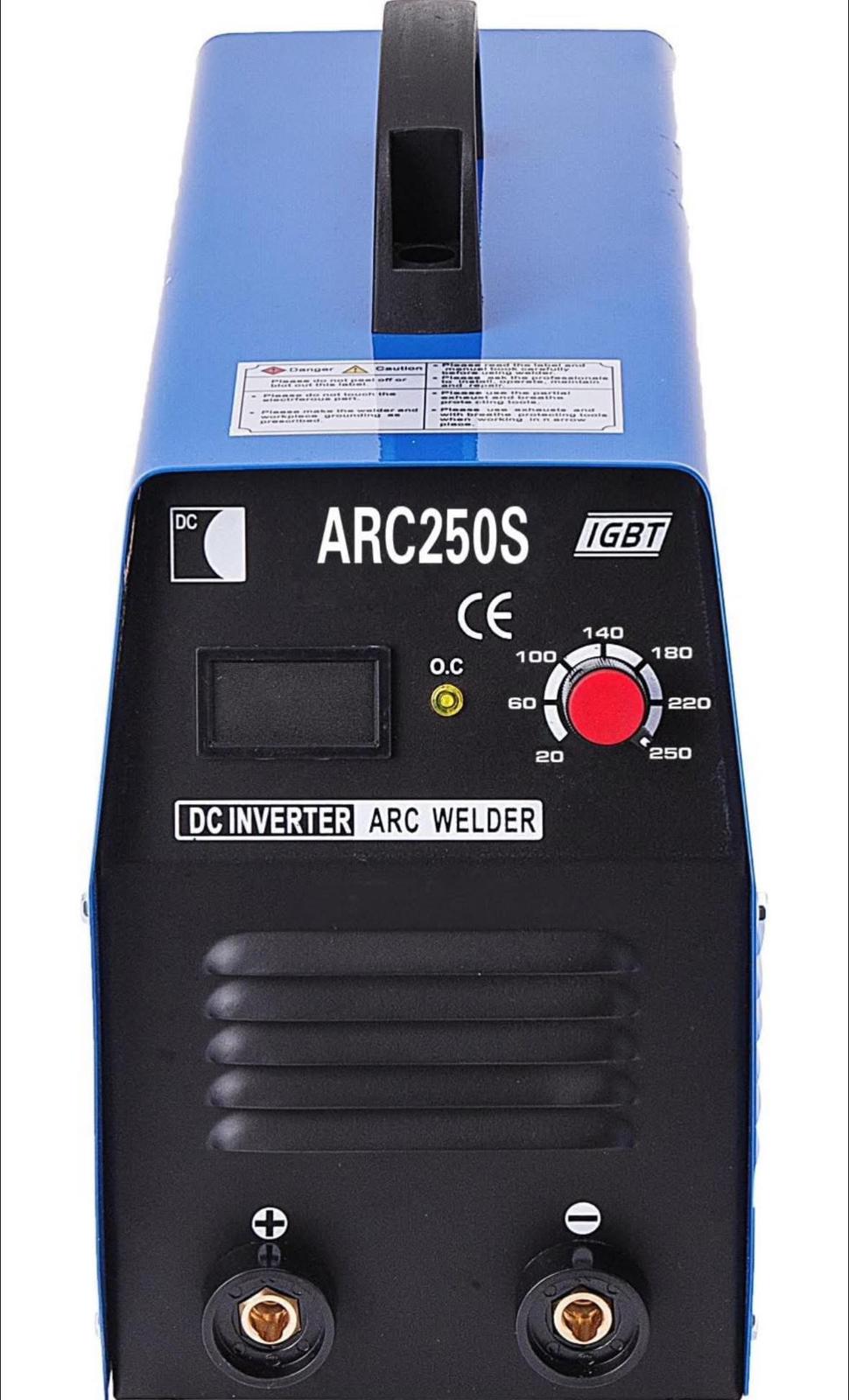 250A ARC Sudor Dual 110V 220V ARC Sudor, ARC 250 Anti-stick ARC 250 Anti-stick Sudor electric 20-250A, IGBT Inverter Afișaj digital LCD, DC Inverter sudor, Inverter Sudor portabil