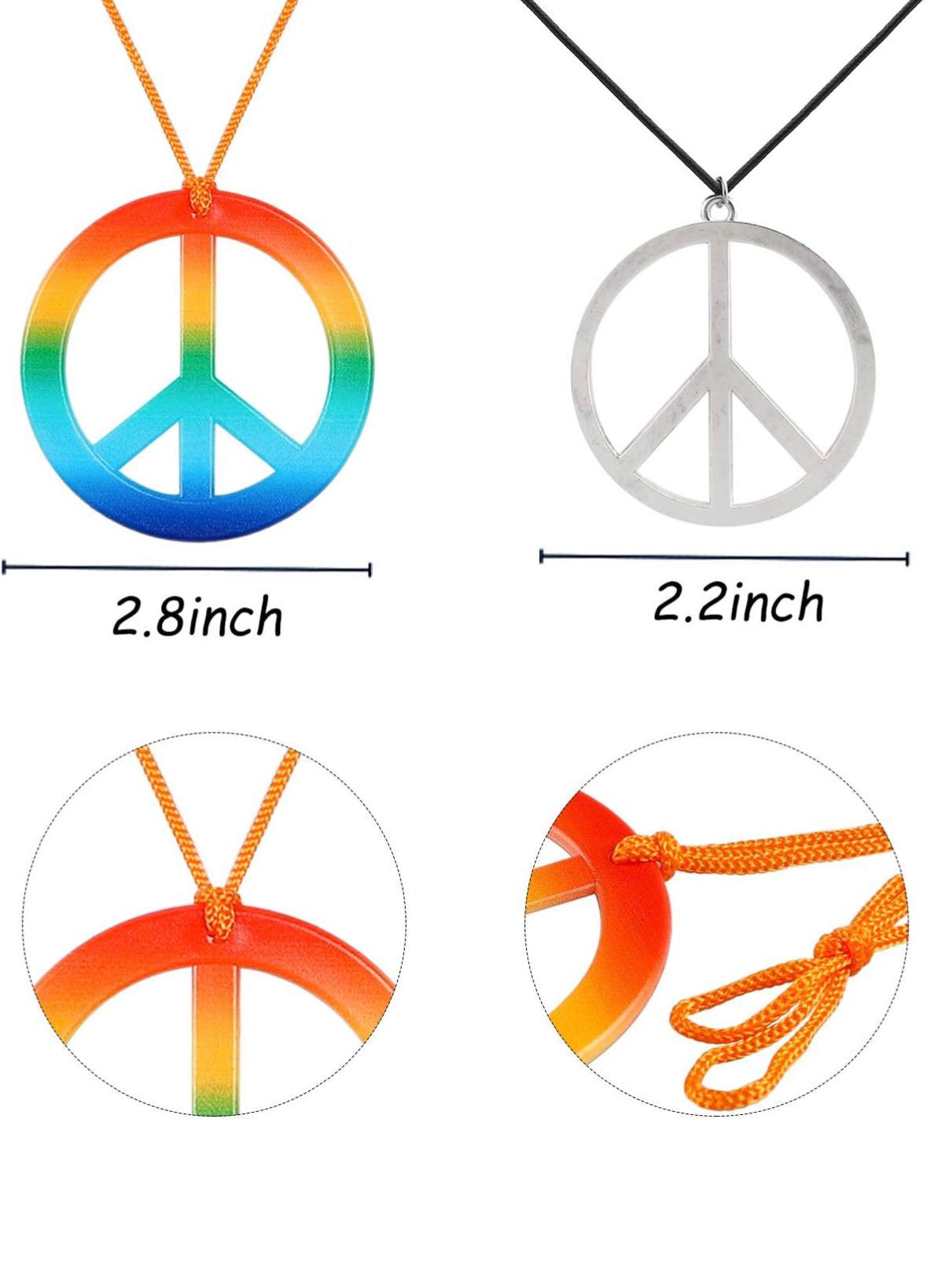 Set de costume hippie cu 6 piese