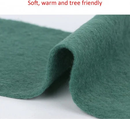 Banda de protectie a copacilor pe timp de iarna LXGKREL, pasla, verde, 20 m x 12 cm