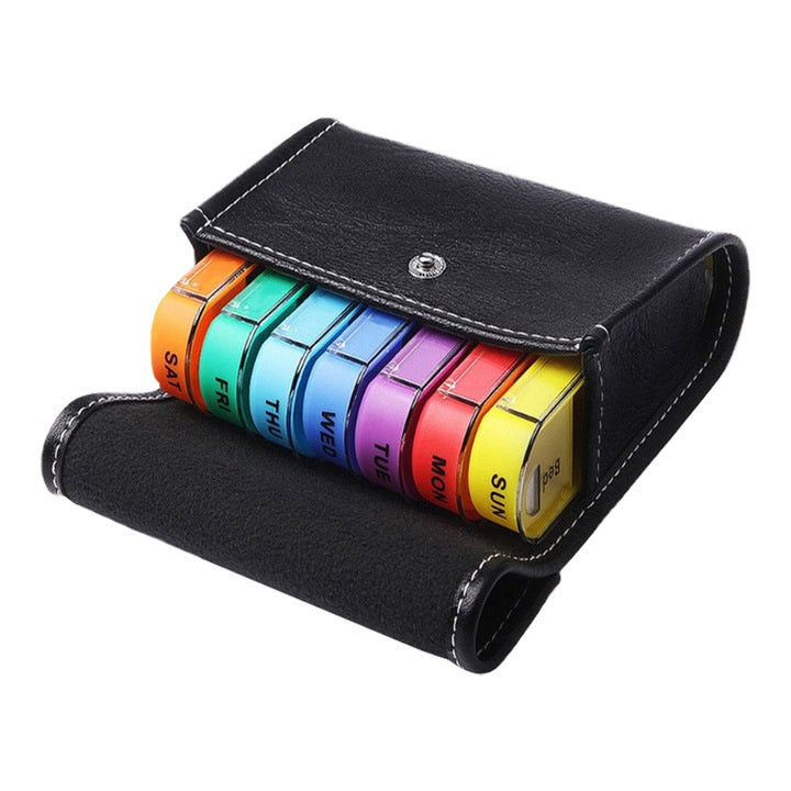 Cutie organizator medicamente, Orbisana, multicolor