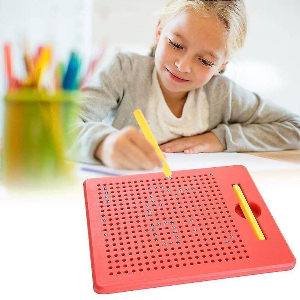 Tablă de desen magnetică  roșie 380pcs
