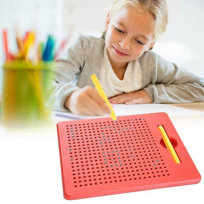 Tablă de desen magnetică  roșie 380pcs