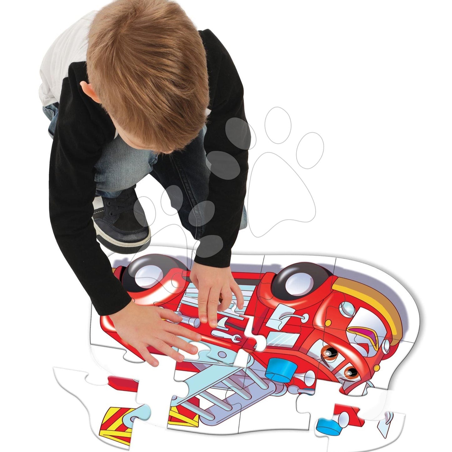 Maxi Puzzle de 12buc Mașină de pompieri