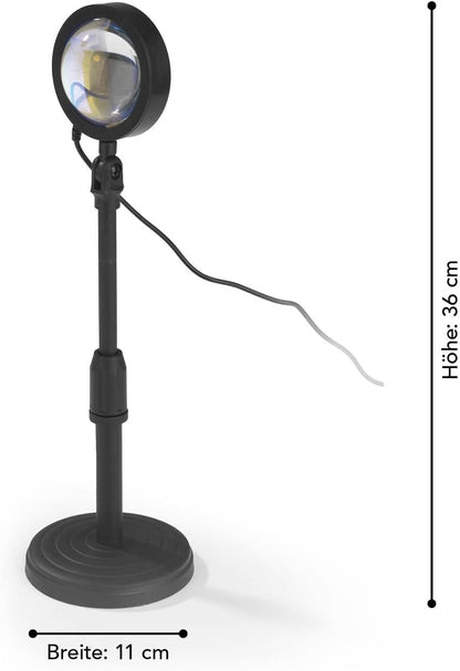 Proiector cu lampa, efect de apus de soare,Maxxmee