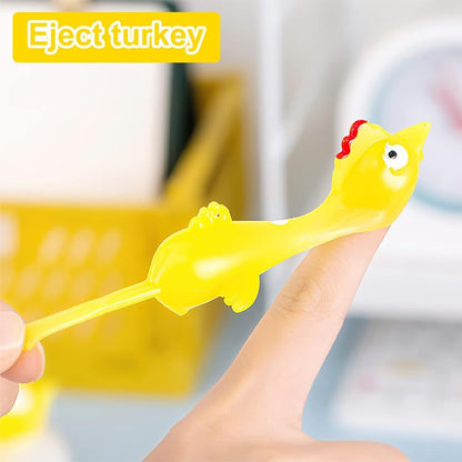 Set de 26 Jucarii interactive, Pui zburatori cu prastie