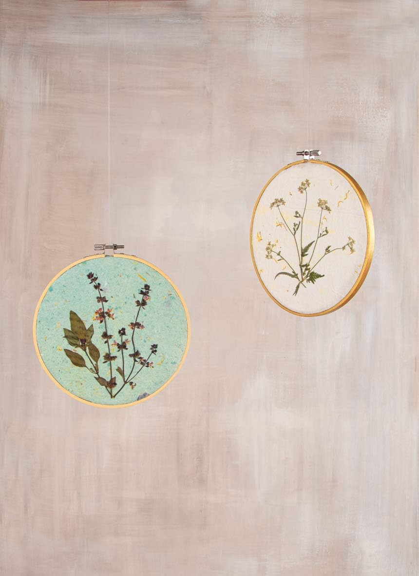 Presă de flori din lemn A4 – usucă ușor și păstrează plantele și florile