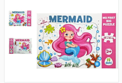 Maxi Puzzle de 12buc Sirene