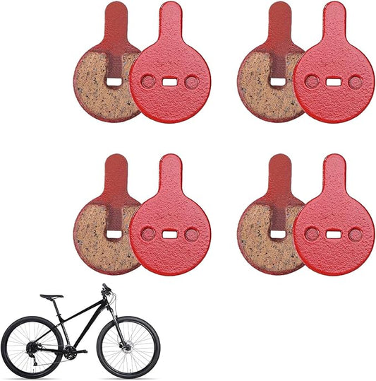 4 perechi de plăcuțe de frână rotunde pentru biciclete, biciclete de munte