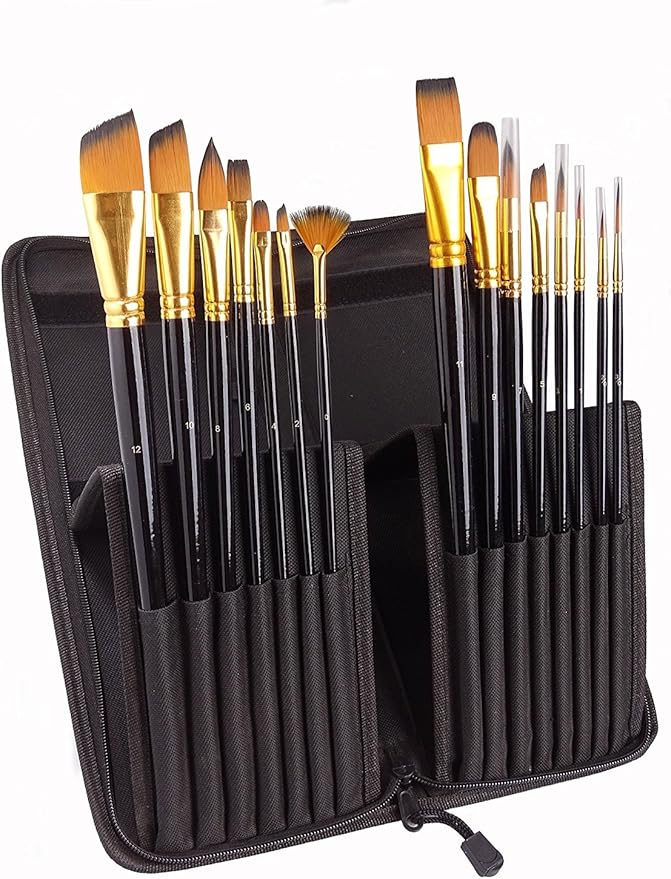 Set de 15 pensule profesionale Fuumuui