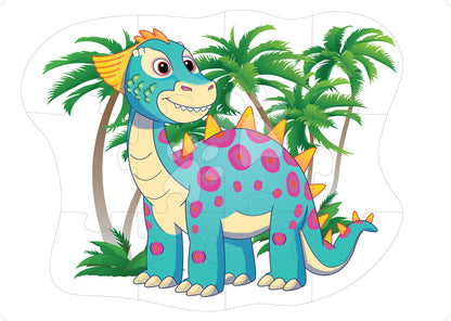 Maxi Puzzle de 12buc Dinozaur