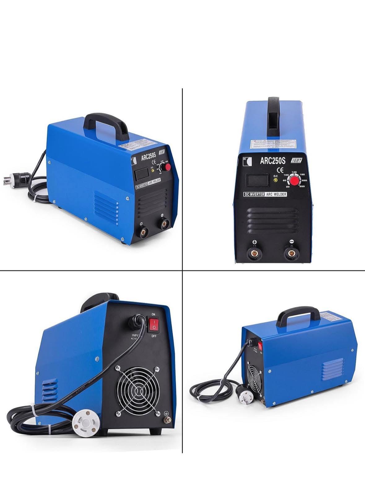 250A ARC Sudor Dual 110V 220V ARC Sudor, ARC 250 Anti-stick ARC 250 Anti-stick Sudor electric 20-250A, IGBT Inverter Afișaj digital LCD, DC Inverter sudor, Inverter Sudor portabil