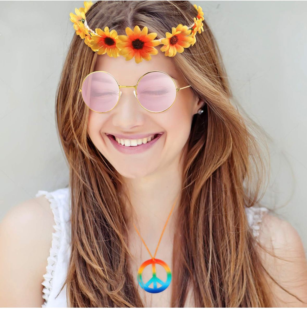 Set de costume hippie cu 6 piese