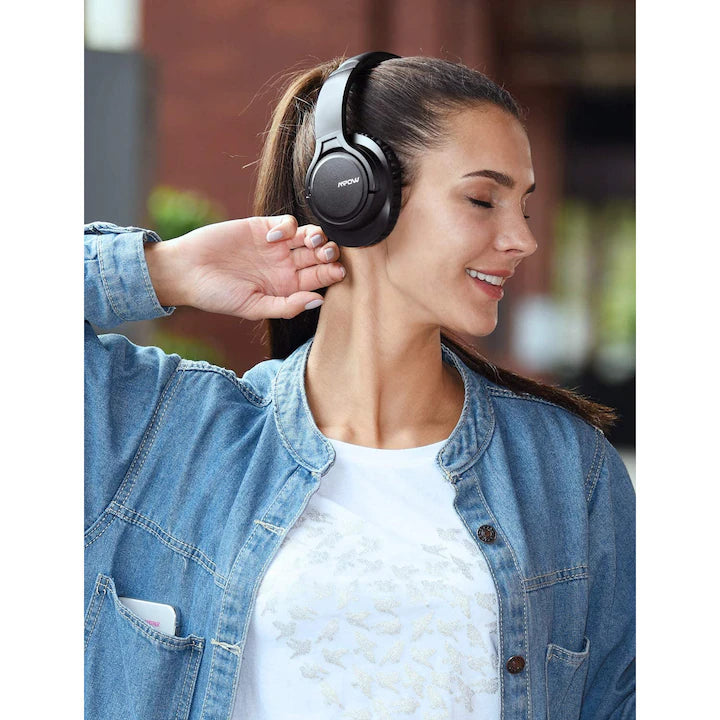 Casti bluetooth, wireless Mpow H7,cu sunet puternic de bas,