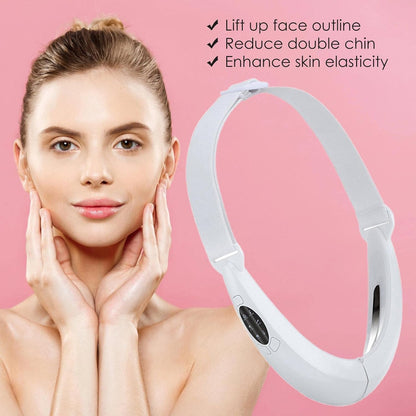 Aparat de rejuvenare faciala, terapie cu lumina rosie, functii de vibratie