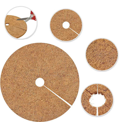 Set 6 Discuri, Fibra de cocos, Pentru protectia plantelor,26cm