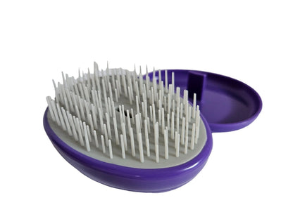 Perie de descurcare Mibella, perie de pieptene, perie de călătorie pentru extensii de păr încurcate